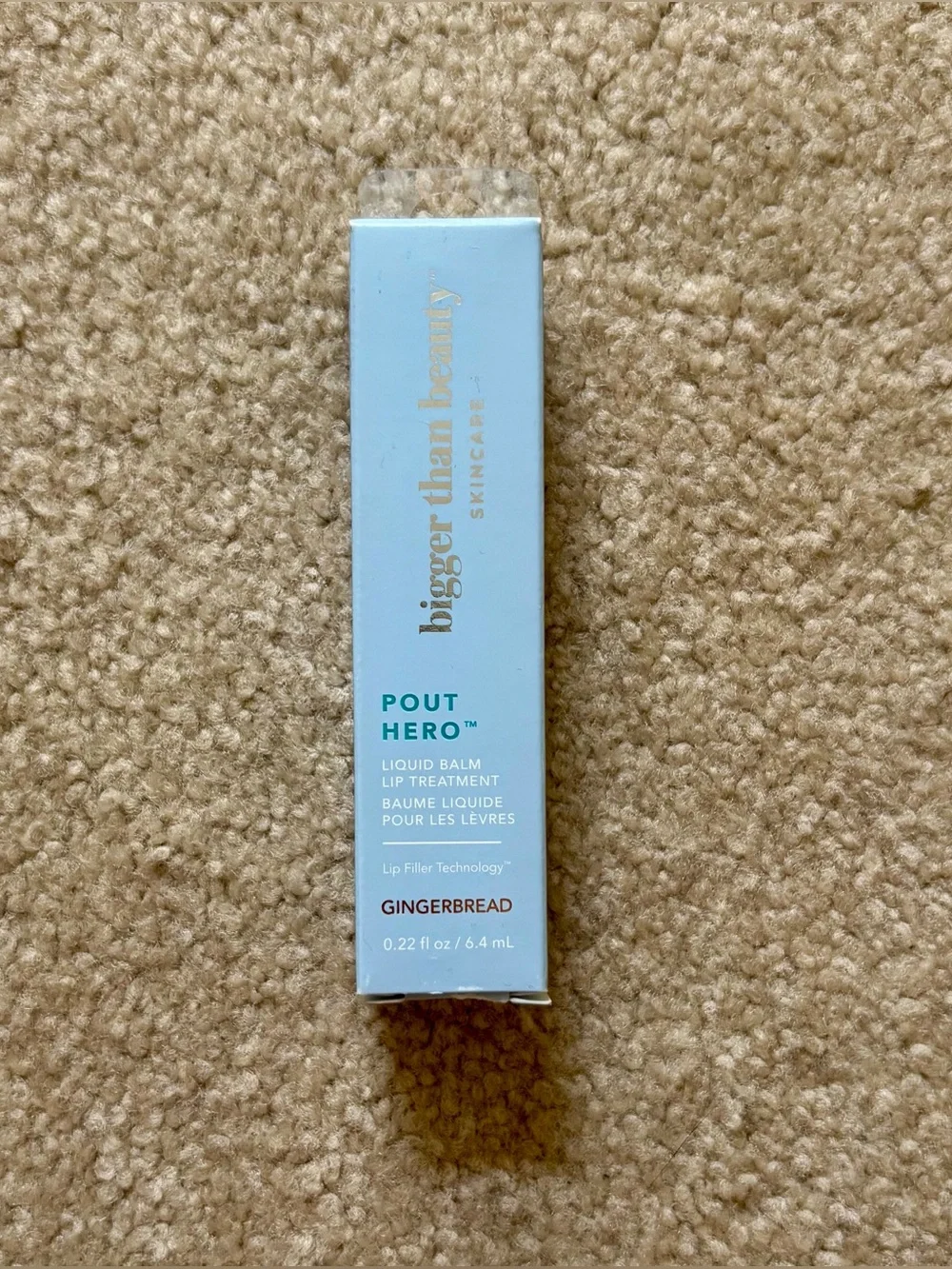 Bigger Than Beauty Pout Hero Liquid Balm Lip Treatment - Gingerbread